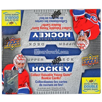 2013-14 Upper Deck Series 1 Hockey Retail 24-Pack Box - MacKinnon Rookie!