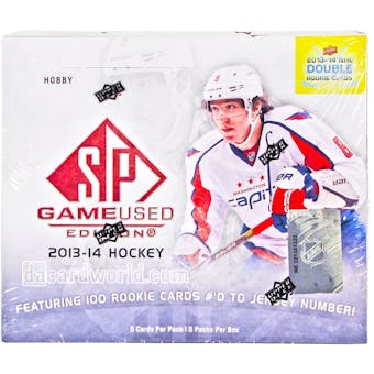 2013-14 Upper Deck SP Game Used Hockey Hobby Box