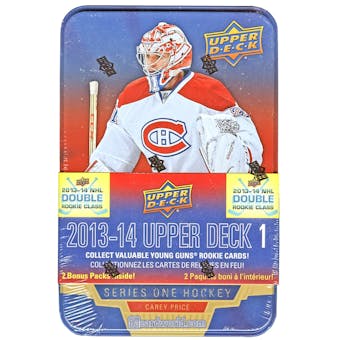 2013-14 Upper Deck Series 1 Hockey Retail Tin (Box)