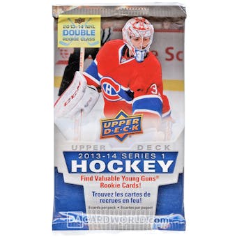 2013-14 Upper Deck Series 1 Hockey Pack