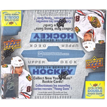 2013-14 Upper Deck Series 2 Hockey Retail 24-Pack Box