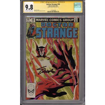 Doctor Strange #58 Jim Shooter Signature Series CGC 9.8 (OW-W) *1316583004*