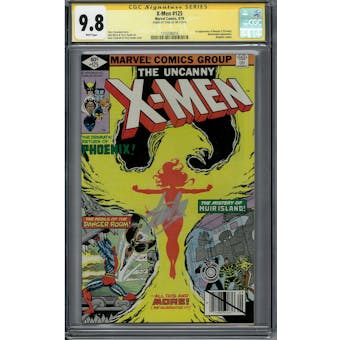 X-Men #125 CGC 9.8 Stan Lee Signature Series (W) *1316590016*