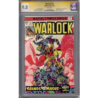 Warlock #10 Jim Starlin Signature Series CGC 9.8 (W) *1323619013*