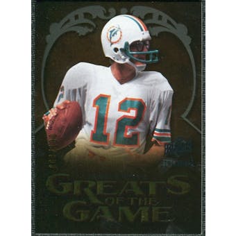 2009 Upper Deck Icons Greats of the Game Gold 199 #GGBG Bob Griese /199