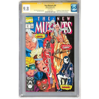 New Mutants #98 CGC 9.8 Signature Series (Rob Liefeld) (W) *1324077002*