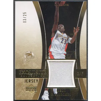 2004/05 Exquisite Collection #11 Jason Richardson Jersey #03/25