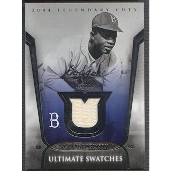 2004 SP Legendary Cuts #JR Jackie Robinson Ultimate Swatches Jersey