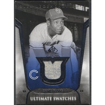 2004 SP Legendary Cuts #EB Ernie Banks Ultimate Swatches Jersey