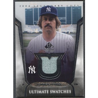 2004 SP Legendary Cuts #CH Catfish Hunter Ultimate Swatches Jersey