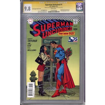 Superman Unchained #1 Variant Scott Snyder & Jim Lee CGC 9.8 (W) *1324979006*