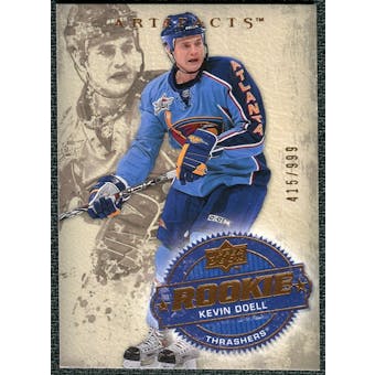 2008/09 Upper Deck Artifacts #220 Kevin Doell RC /999