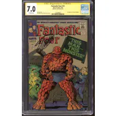Fantastic Four #51 CGC 7.0 Stan Lee Signature Series (OW) *1326589007*