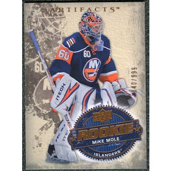 2008/09 Upper Deck Artifacts #258 Mike Mole RC /999