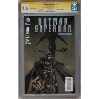 Batman/Superman #1 CGC 9.6 (W) Signature Series (Lee & Rocafort) *1329223004*