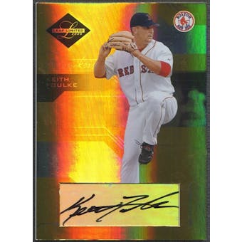 2005 Leaf Limited #109 Keith Foulke Monikers Gold Auto #07/25
