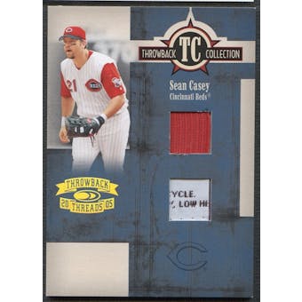 2005 Throwback Threads #66 Sean Casey Throwback Collection Material Patch #07/25