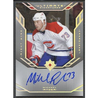 2004/05 Ultimate Collection #USMR Michael Ryder Signatures Auto
