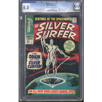 Silver Surfer #1 CGC 8.0 (OW-W) *1332805017*