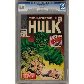 Incredible Hulk #102 CGC 8.0 (OW) *1332834003*