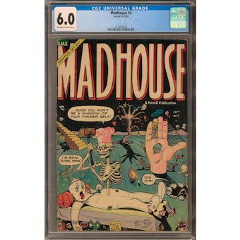 Madhouse #4 CGC 6.0 (OW-W) *1332838007*