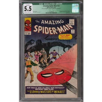Amazing Spider-Man #22 CGC 5.5 (OW-W) Qualified *1332842001*