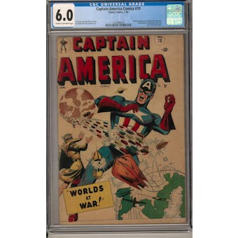 Captain America Comics #70 CGC 6.0 (C-OW) *1332848003*