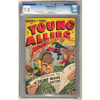 Young Allies #20 CGC 7.0 (C-OW) *1332851005*
