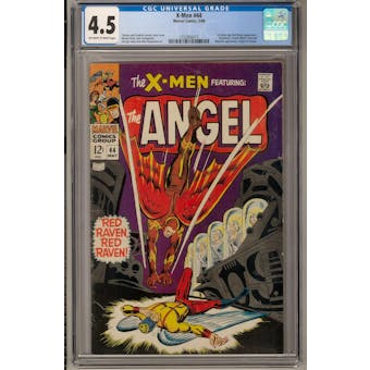 X-Men #44 CGC 4.5 (OW-W) *1332856015*
