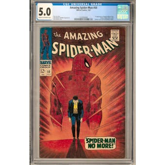 Amazing Spider-Man #50 CGC 5.0 (C-OW) *1332859006*