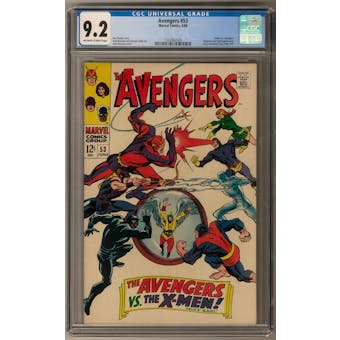 Avengers #53 CGC 9.2 (OW-W) *1332862020*