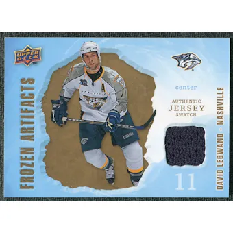 2008/09 Upper Deck Artifacts Frozen Artifacts Retail #FADL David Legwand