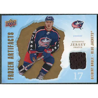 2008/09 Upper Deck Artifacts Frozen Artifacts Retail #FAGB Gilbert Brule