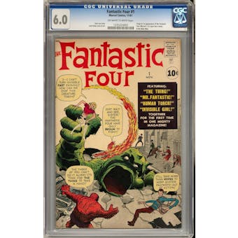 Fantastic Four #1 CGC 6.0 (OW-W) *1335324003*