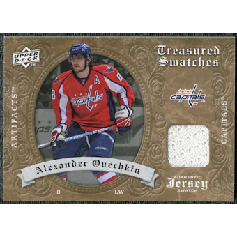 2008/09 Upper Deck Artifacts Treasured Swatches Retail #TSOV Alexander Ovechkin