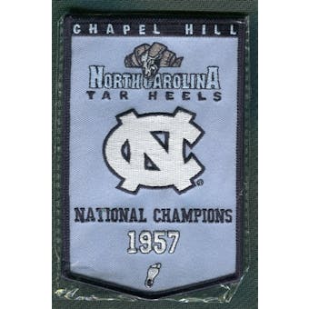 2010/11 Upper Deck UNC North Carolina Basketball 1957 Championship Mini-Banner