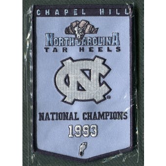 2010/11 Upper Deck UNC North Carolina Basketball 1993 Championship Mini-Banner