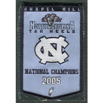 2010/11 Upper Deck UNC North Carolina Basketball 2005 Championship Mini-Banner
