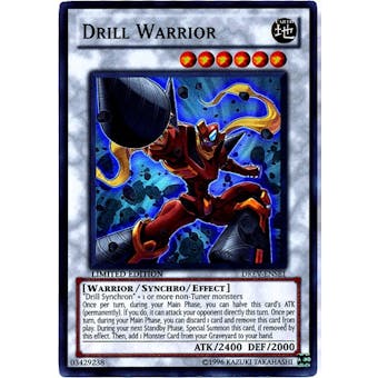 Yu-Gi-Oh Duelist Revolution Single Drill Warrior Super Rare