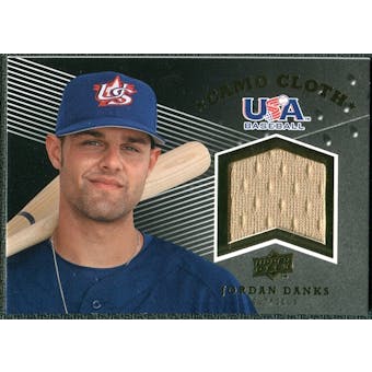 2008 Upper Deck USA Baseball Camo Cloth Jerseys #CC3 Jordan Danks