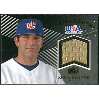 2008 Upper Deck USA Baseball Camo Cloth Jerseys #CC4 Danny Espinosa