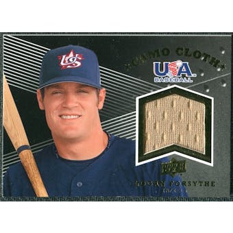 2008 Upper Deck USA Baseball Camo Cloth Jerseys #CC6 Logan Forsythe