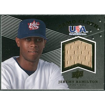 2008 Upper Deck USA Baseball Camo Cloth Jerseys #CC7 Jeremy Hamilton