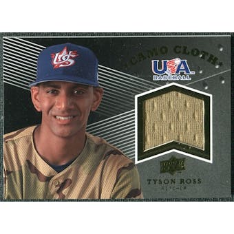 2008 Upper Deck USA Baseball Camo Cloth Jerseys #CC18 Tyson Ross