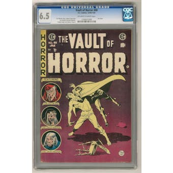 Vault of  Horror #40 CGC 6.5 (OW-W) *1336631008*