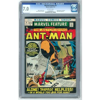 Marvel Feature #4 CGC 7.0 (OW) *1336680002*