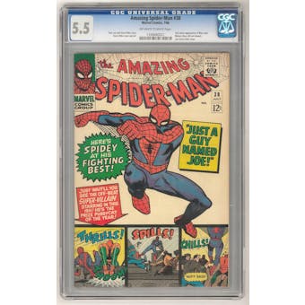 Amazing Spider-Man #38 CGC 5.5 (OW-W) *1336680021*