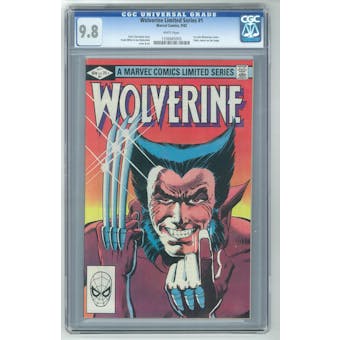 Wolverine Limited Series #1 CGC 9.8 (W) *1336685005*