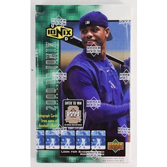 2000 Upper Deck Ionix Baseball Hobby Box