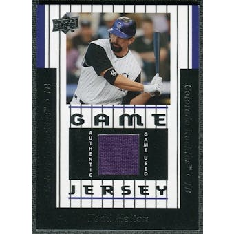 2008 Upper Deck UD Game Materials 1997 #TH Todd Helton